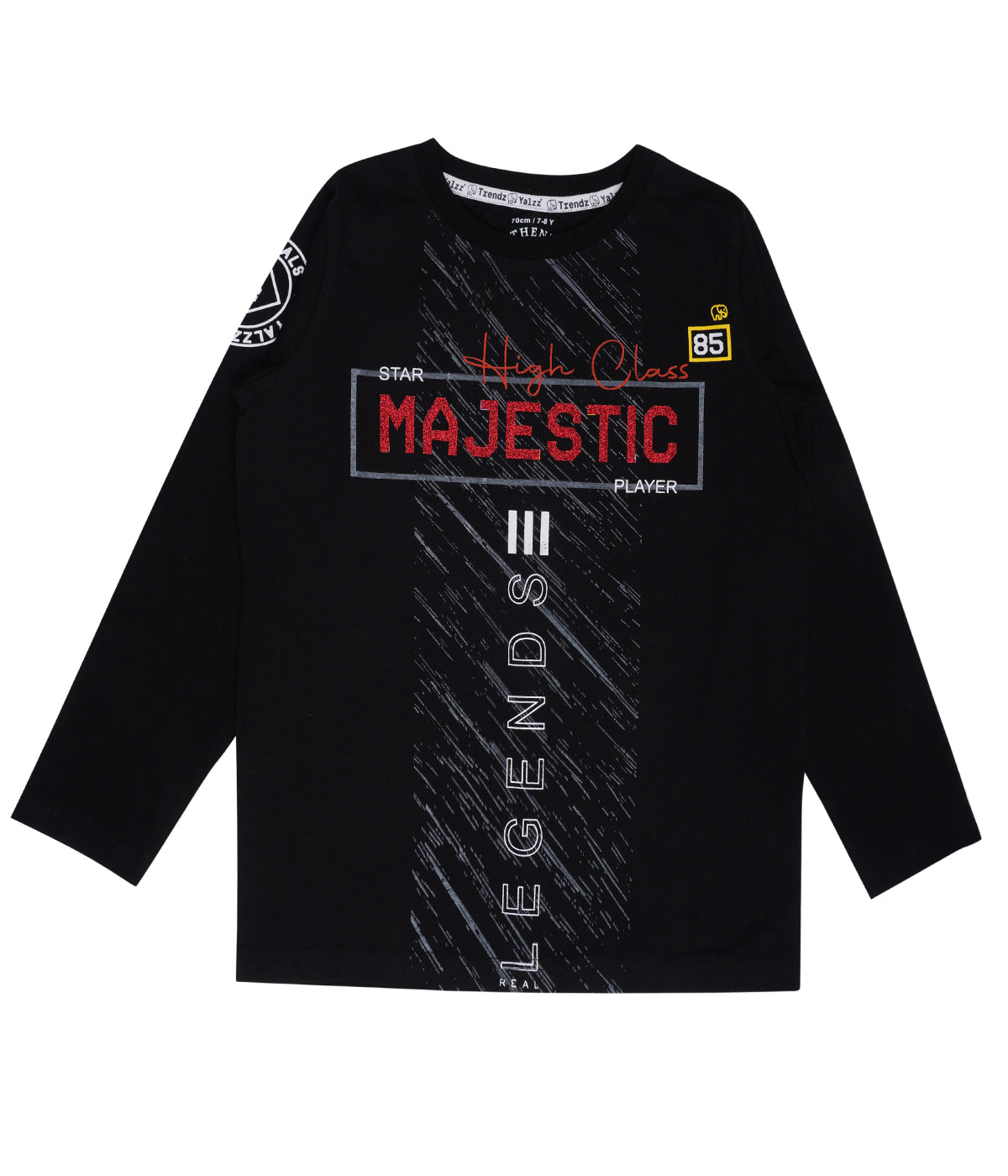 Yalzz Boys fullsleeve printed Tshirt Yalzz Boys fullsleeve printed Tshirt